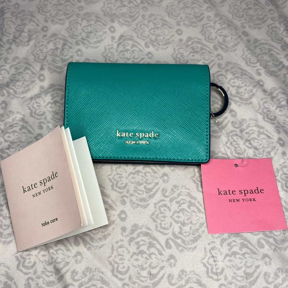 Kate Spade mini keychain wallet